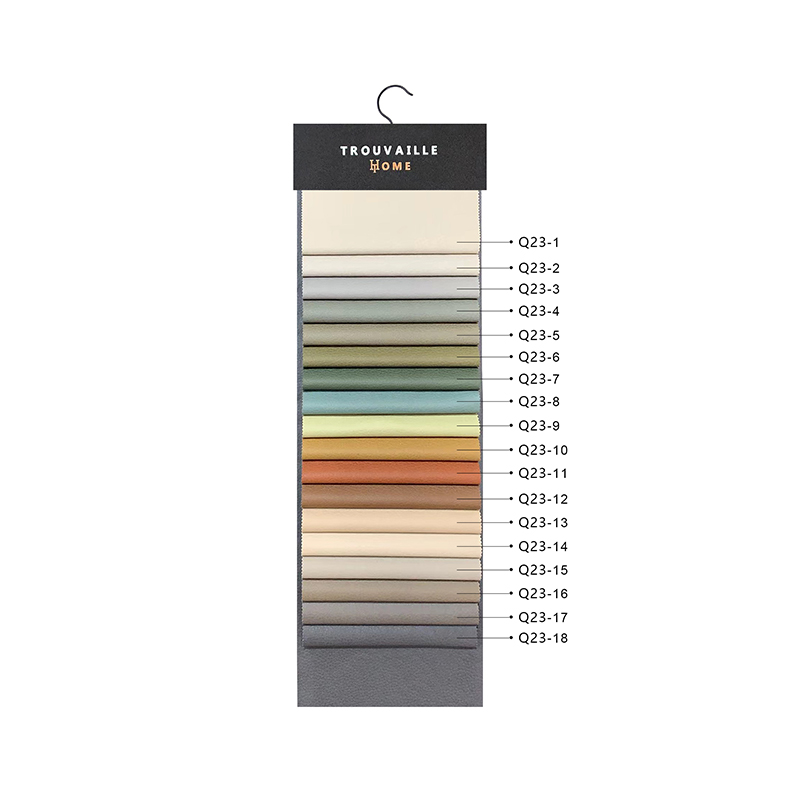 Q23 Reliëf bronzing lederen bekleding bankstoffen